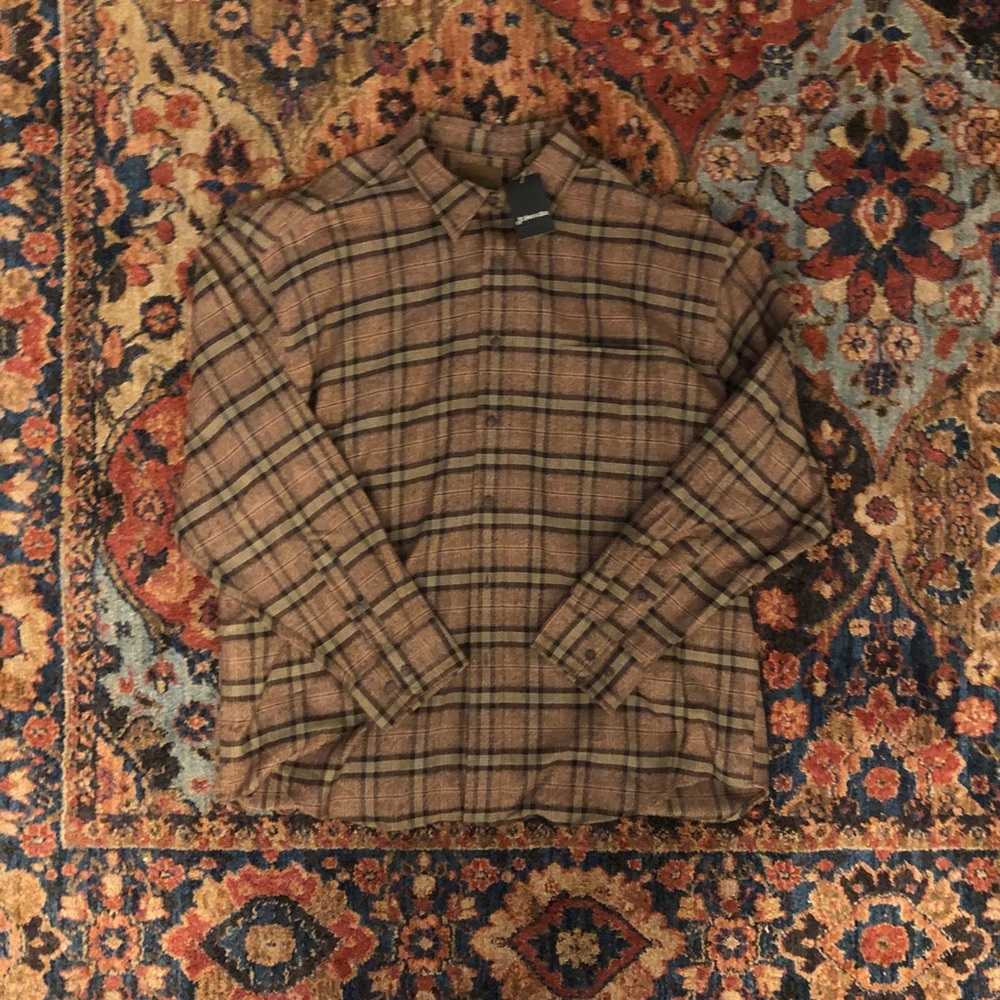 St John Bay plaid button up